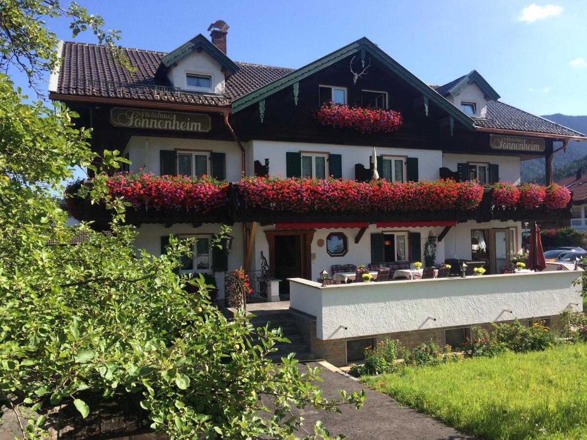 Gästehaus Sonnenheim Mittenwald Exterior foto